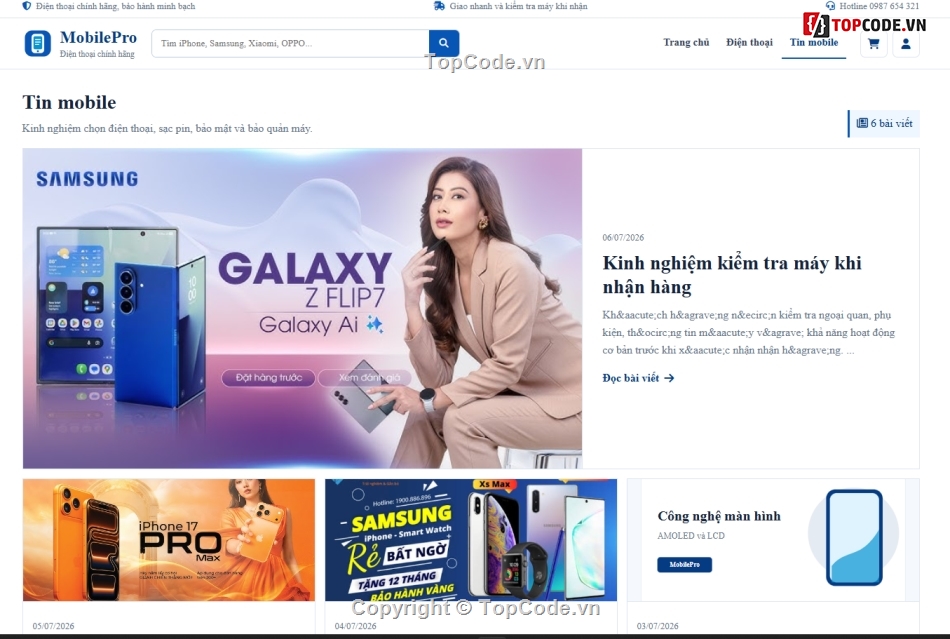 Web điện thoại,điện,bán